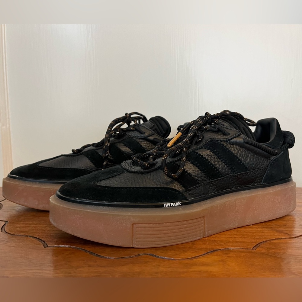 IVY PARK x adidas Supersleek 72 Black Gum Shoes Women Size 8.5 FZ4386